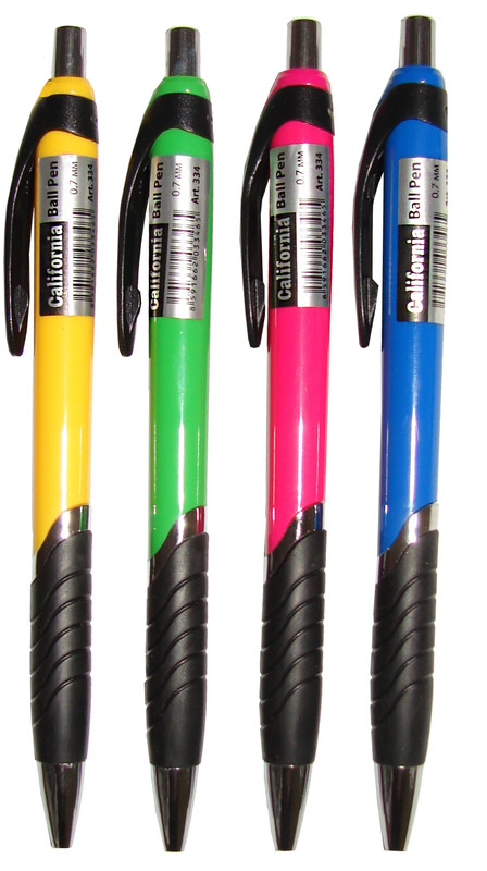 Ручка кулькова NORMA CALIFORNIA (334N), автоматична, чорнила сині